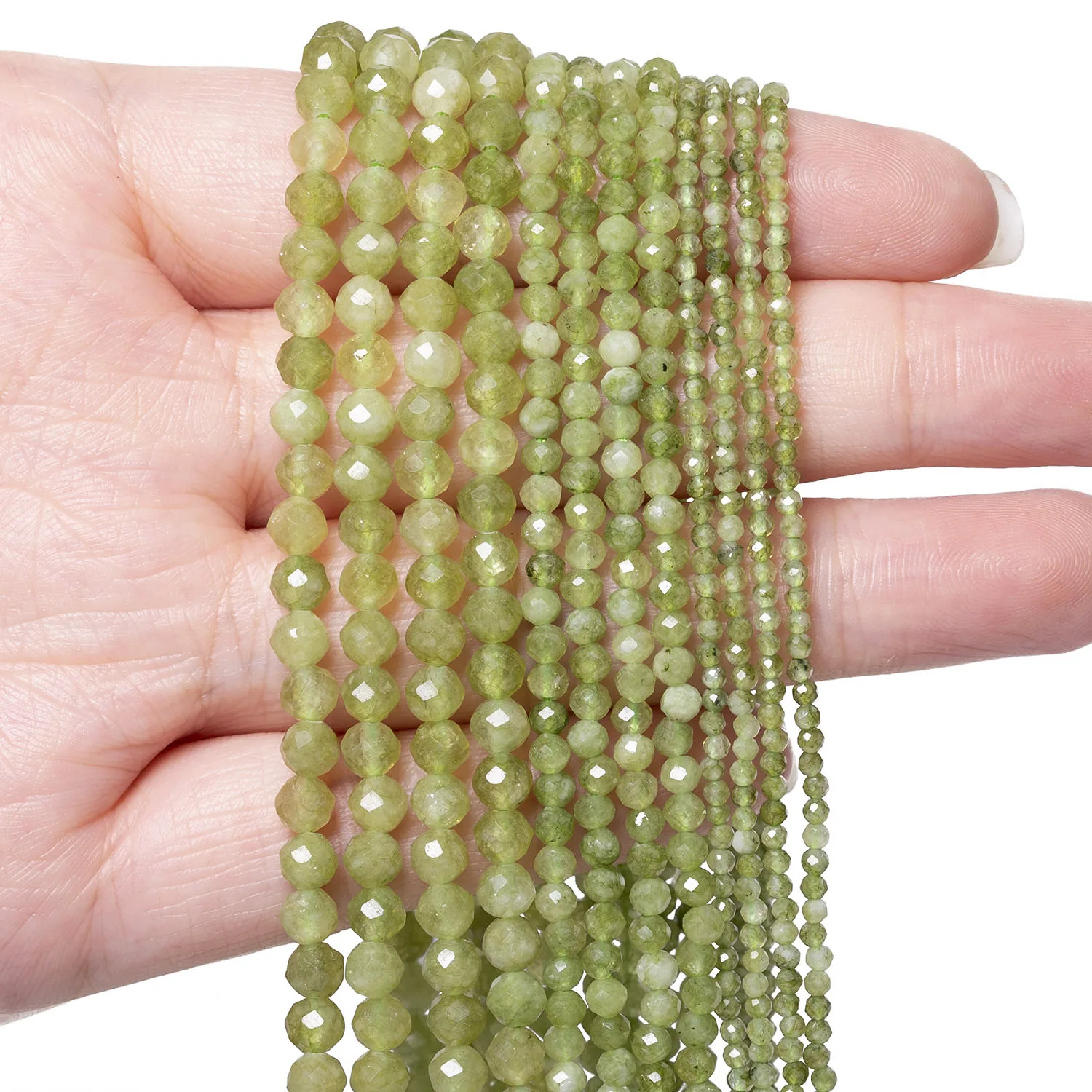 2/3/4mm Facettierte Naturstein Apatit Lapis Lazuli Turmalin Perlen Winzige Perlen Für Schmuck Machen DIY armbänder Zubehör 15''