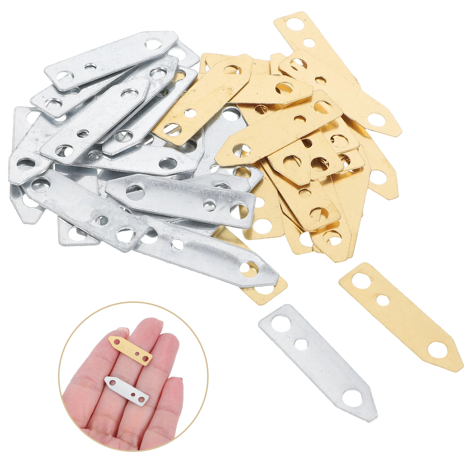 

40pcs Generation Copper Zinc Electrode Strips for DIY Science Experiment Kits Fruit Materials