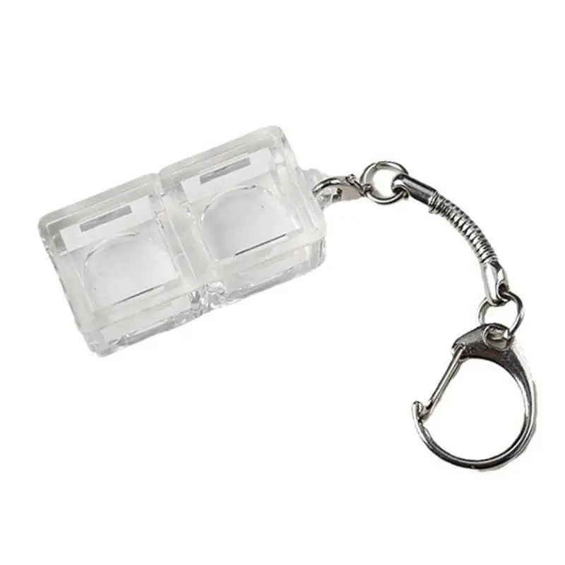 

652F Switches Tester Keychain for Mechanical keyboards Keychain Sampler 2/3/4 Holes