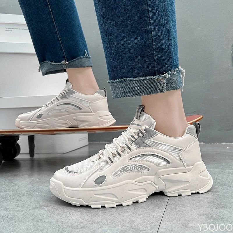 

Повседневная удобная сетчатая спортивная обувь, новые весенние модные универсальные кроссовки, мужские легкие дышащие кроссовки