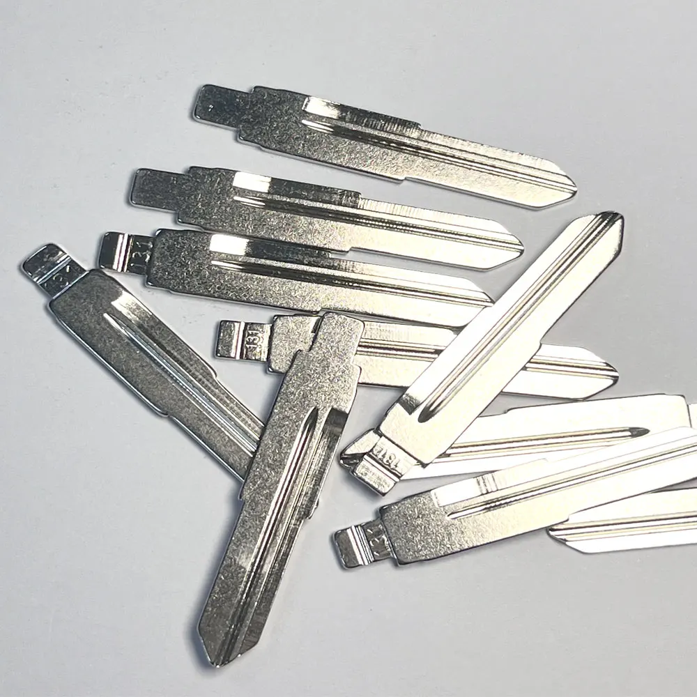 Flip KD Key Blade para Hyundai KD, Metal Fob Substituição, Uncut Car Controle Remoto Acessórios, VVDI JMD, 131 #, 10Pcs