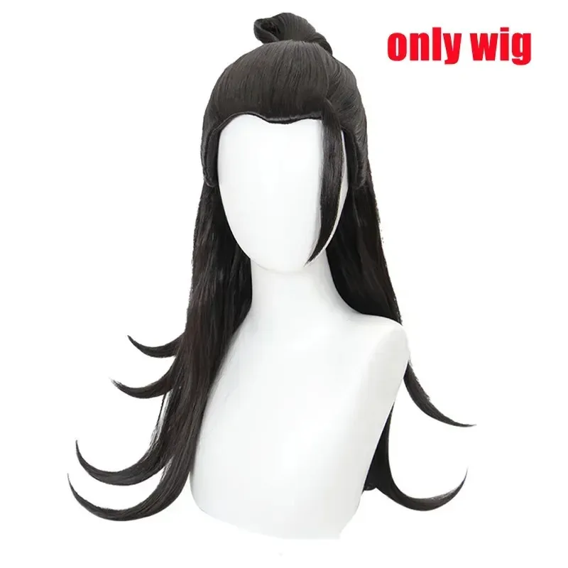 qq98Anime Jujutsu Kaisen Geto Suguru Costume Cosplay Kimono Nero Blu Uniforme giapponese Halloween Abiti da festa di Natale