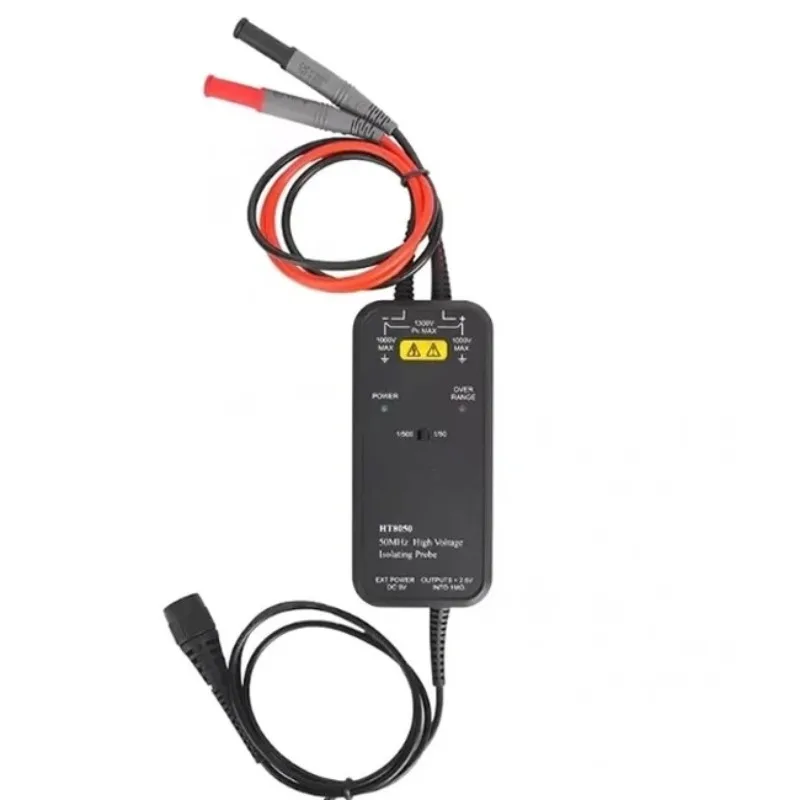 

The HT8100 High-voltage Isolated Differential Probe and 1300V Oscilloscope Float to Measure 100M