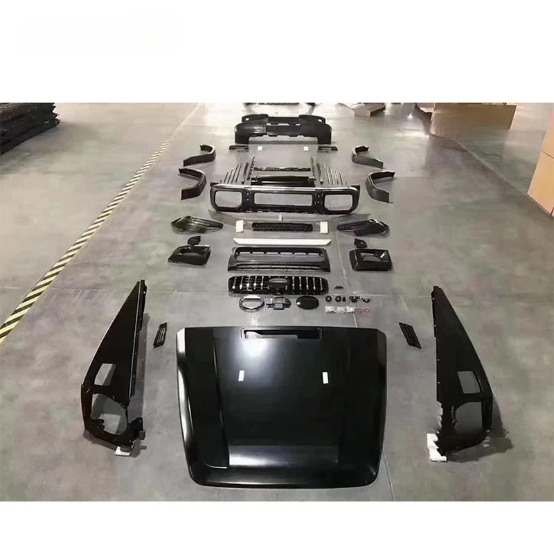 Hot Selling GT Style Fr/Rr Bumper Conversion Kit Exterior Tuned 4x4 Off‑Road for G Class W463 1989‑2018