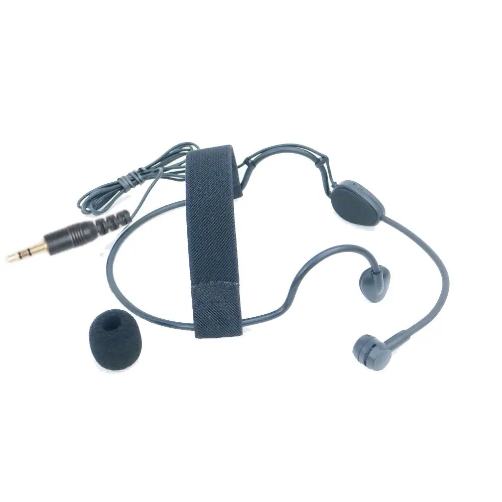 

ME3-II Headset Cardioid Microphone 3.5mm Jack Stereo For Pocket Transmitter Computer PC Laotop Camera Music Instrument