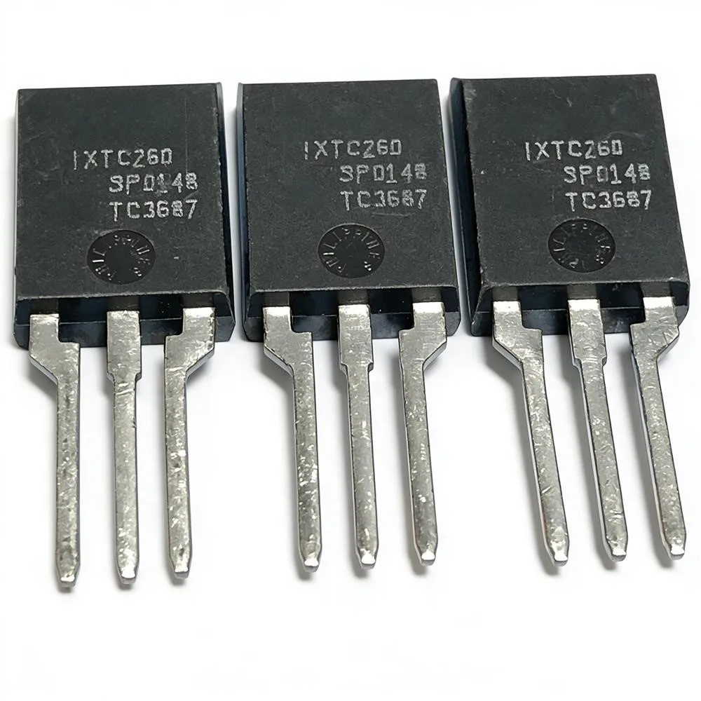 5PCS IXTC260 DSEE6-06CC 600V 6A C25P40FR 400V 25A URF1220 -3 200V 12A ICE3B5565P W54NM65ND STW54NM65ND 650V 49A