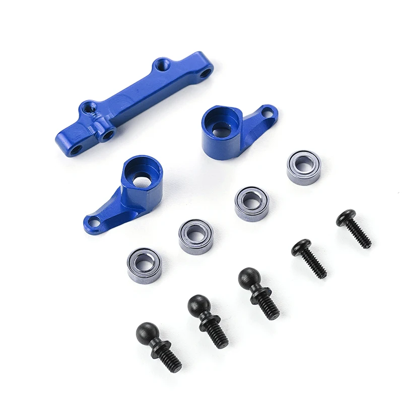 RCGOFOLLOW Alloy High Precision Steering Servo Saver Complete For 1/16 LOSI Mini-B 1/18 Mini-T OFF-Road RC Car Upgrade Parts