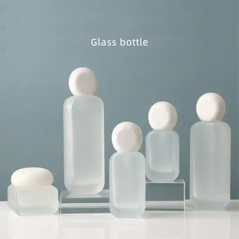 휴대용 크림 항아리 로션 펌프 병 향수 토너 스프레이 병, 유리 프레스 빈 용기, 여행, 30-120ml, 30g, 50g, 6 개, 신제품 휴대용 크림 항아리 로션 펌프 병 향수 토너 스프레이 병, 유리 프레스 빈 용기, 여행, 30-120ml, 30g, 50g, 6 개, 신제품