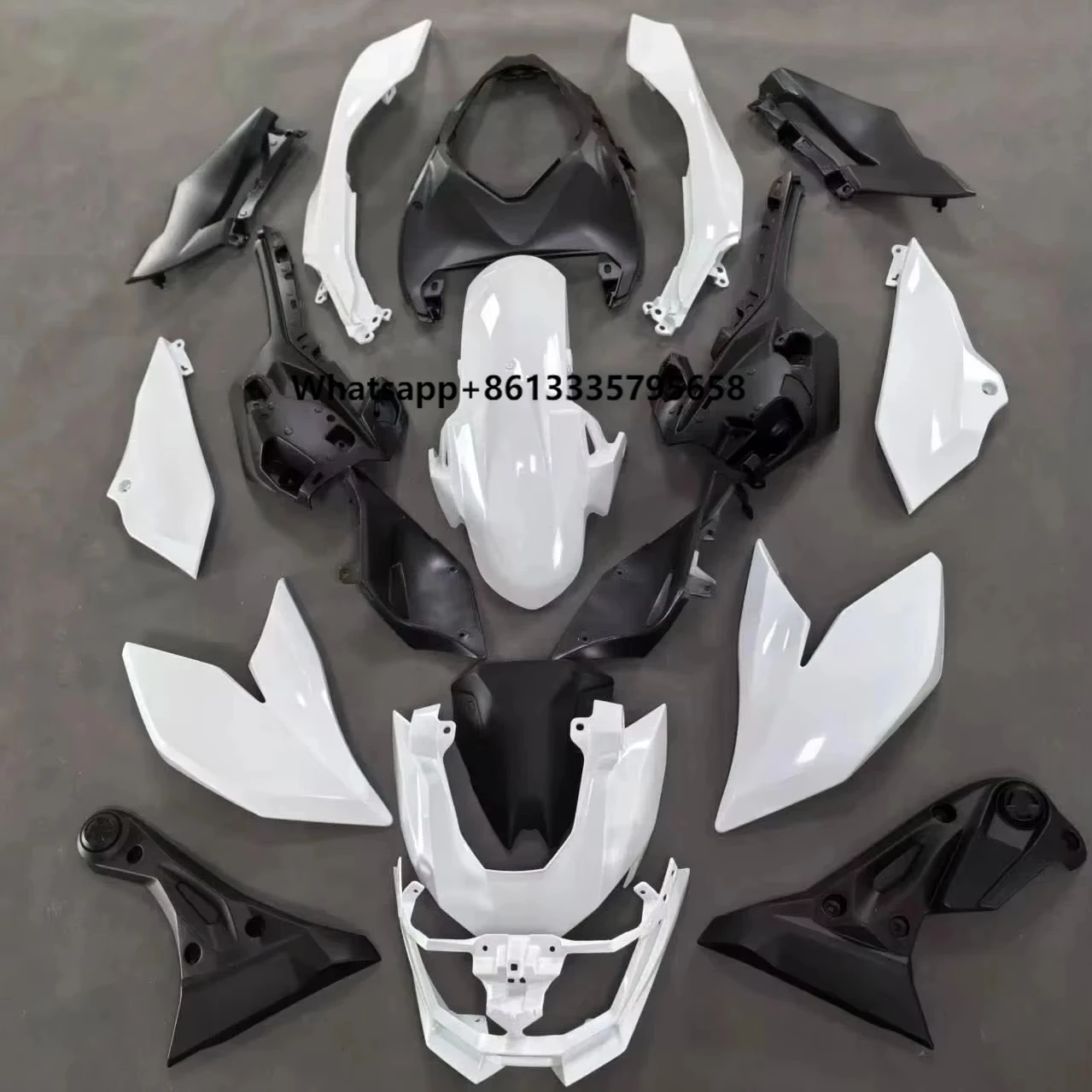 

Motorcycle Fairing ABS Plastic Body Parts Full Fairing Bodywork Kit ABS Unpainted Motorcycle Body System for Kawasaki Z500 2025