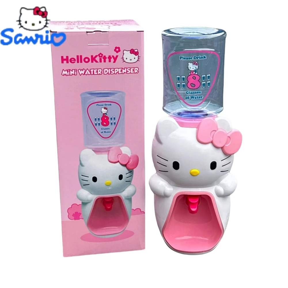 

Sanrio Hello Kitty Water Dispenser 2000Ml Anime Kawaii My Melody Decorations Cartoon Cute Mini Dormitory Household Kids Toy Gift