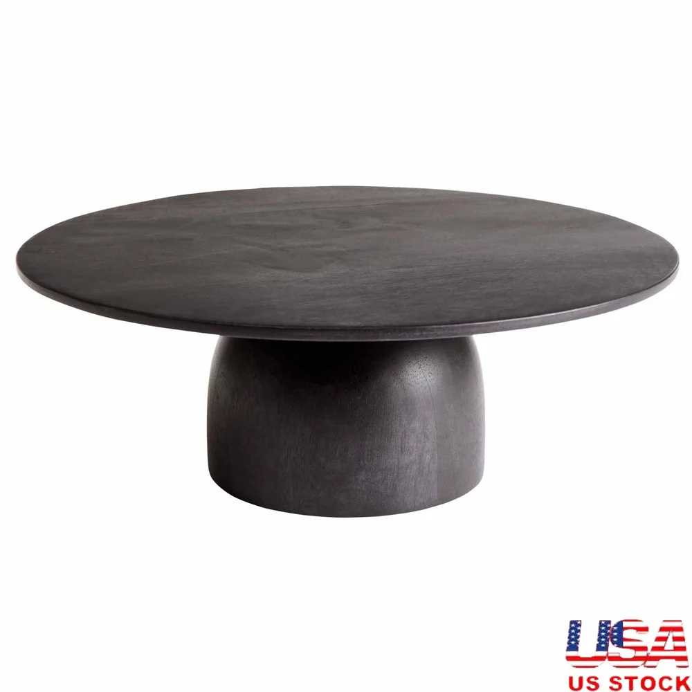 

Elegant Black Wood Cake Stand Durable Versatile Use Decorative Serving Piece Timeless Design Perfect Celebrations Easy to Clean