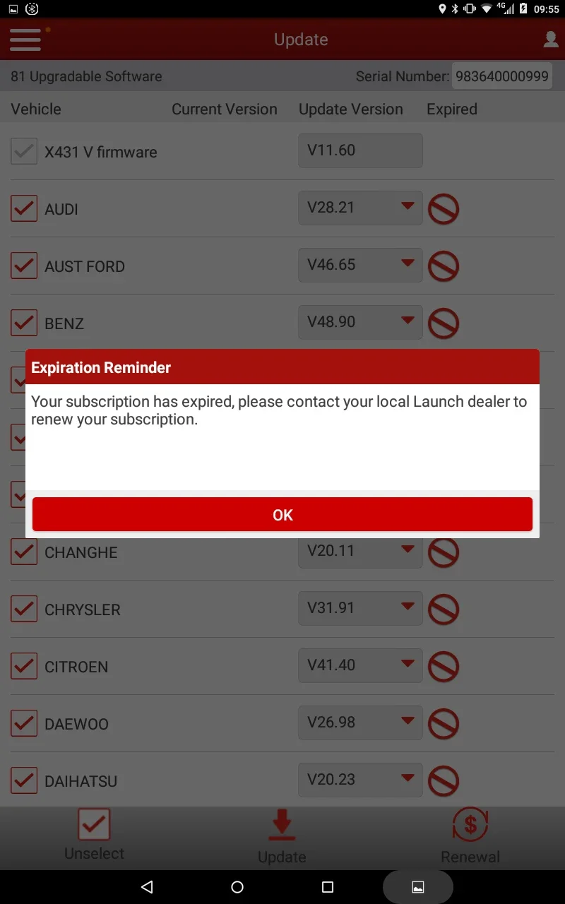 2 Years Renewal LAUNCH Pin Card 12V Gasoline Software For Launch X431 V+ /PROS V5.0 /PADVII /PRO5 and PADV