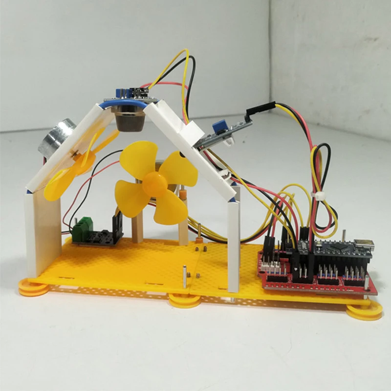 

Набор для изучения физики и технологий: детский научный конструктор «Обнаружение пламени и вытяжной вентилятор» – развивающая игрушка для детей