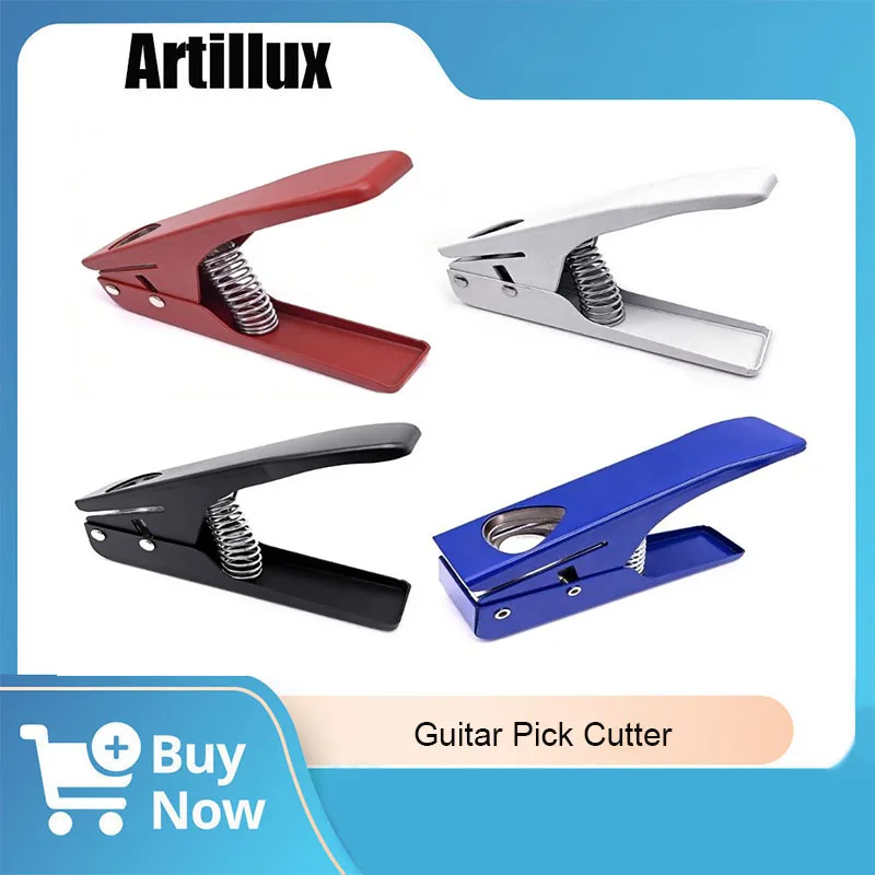 1Pc Guitar Pick Cutter Size Adjustable Multifunctional Portable High-Quality Guitar Pick Maker for Guitar Parts & Accessories
