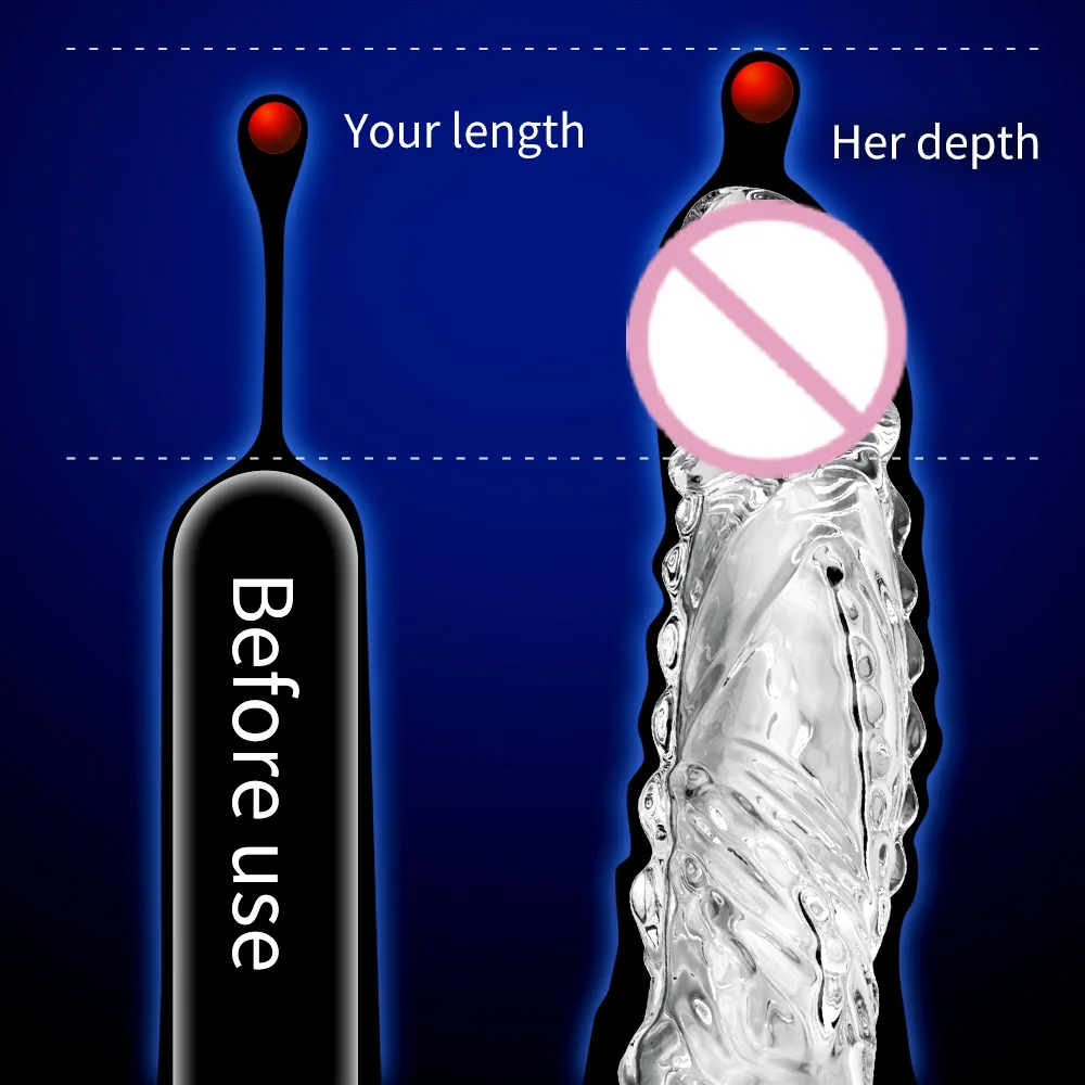 رصاصة هزاز حلقة واضحة خاتم الديك موسع قابلة لإعادة الاستخدام القضيب كم فائقة النعومة المكبر للأزواج تهتز دسار الجنس لعب الرجال #6