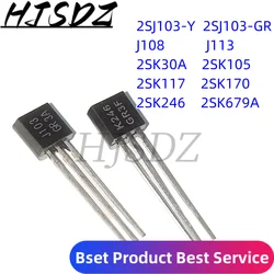 10PCS 2SK30A K30A TO-92 2SK30A 2SK105 2SK117 2SK170 2SK246 2SK679A 2SJ103-Y 2SJ103-GR 2SJ103 J103 2SJ108 J108 2SJ113 J113