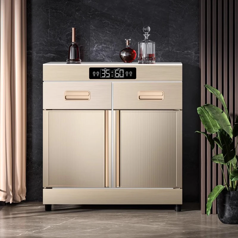 

Sideboard Coffee Bar Cabinet Display Furniture Beauty Salon Full Kitchen Storage Sideboard Cabinet Cupboard Space Saving Mobile