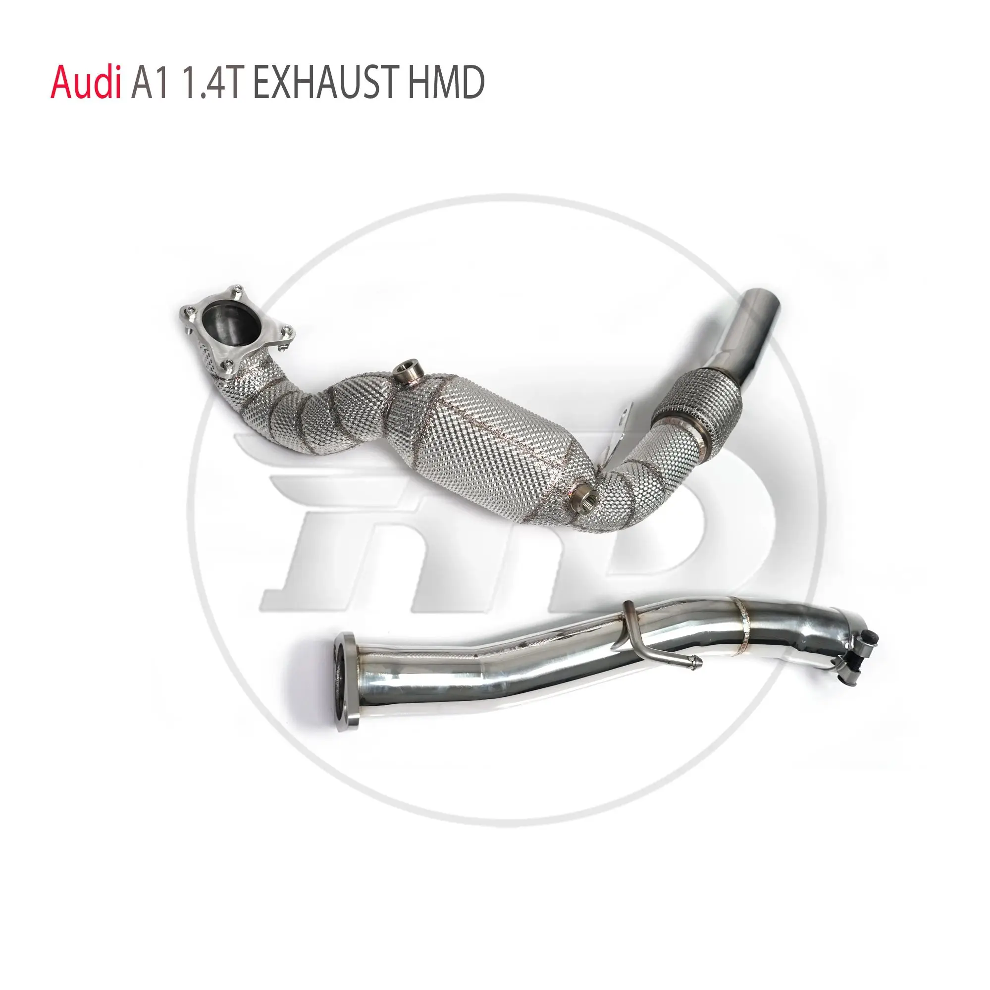 

HMD Exhaust System High Flow Performance Downpipe for Audi A1 1.4T Car Accessories With Catalytic Converter Header