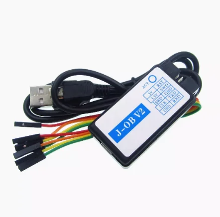 for J-Link OB ARM Emulator Debugger Programmer Downloader for Replace V8 SWD M74 with Micro USB Cable J-Link OB V2/ J-OB V2