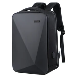 Mochilas para hombre, bolso de negocios con carga USB, mochila impermeable multifuncional para hombre, mochila antirrobo Unisex, mochila de moda