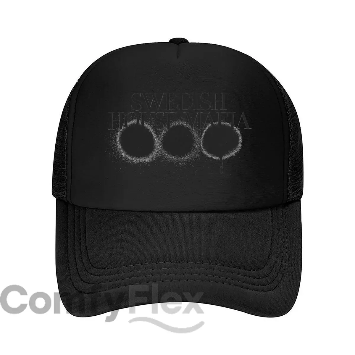 Swedish House Electronic Graphic Legacy Fashion Mesh Baseball Cap Breathable Casual  Hats Outdoor Snapback Cap
