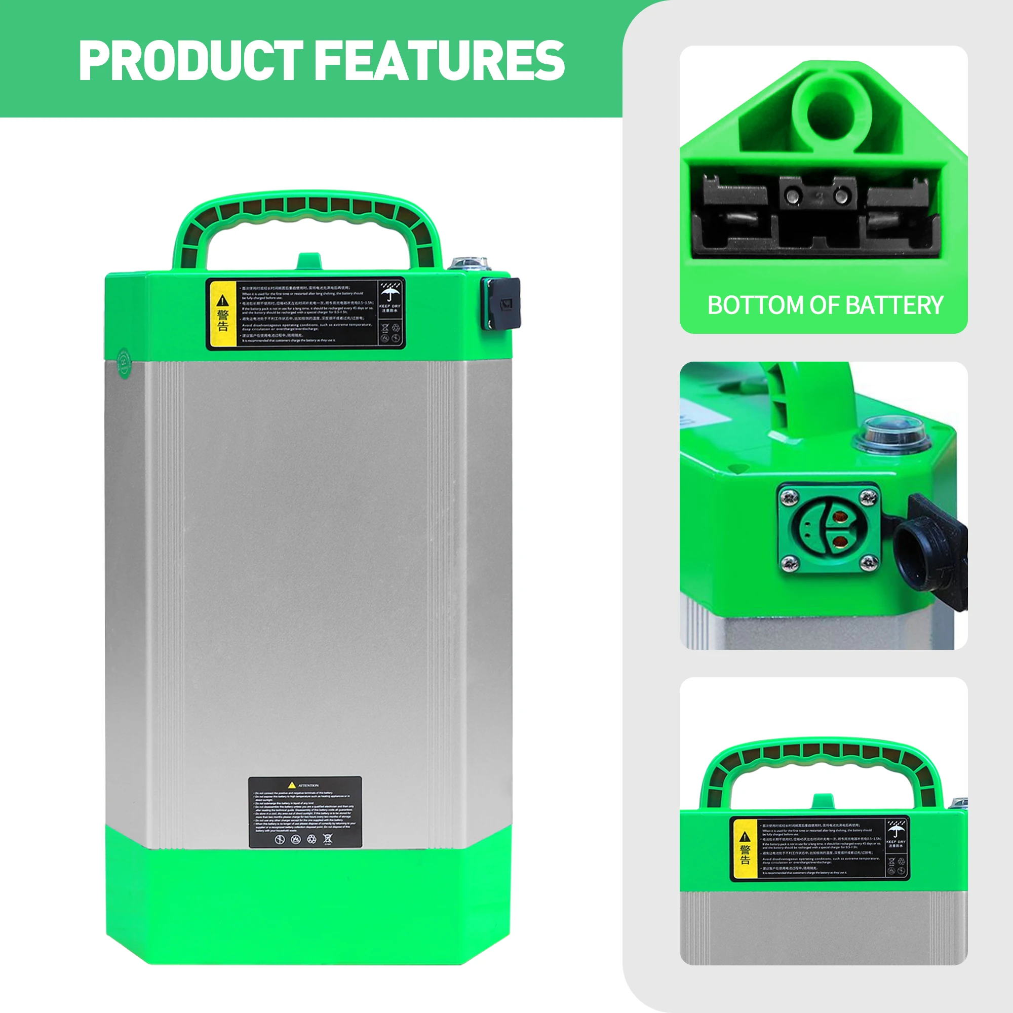 

Литиевая батарея HELI LiFePO4 48 В, 20 Ач для электрического поддона HELI CBD20J-LI2