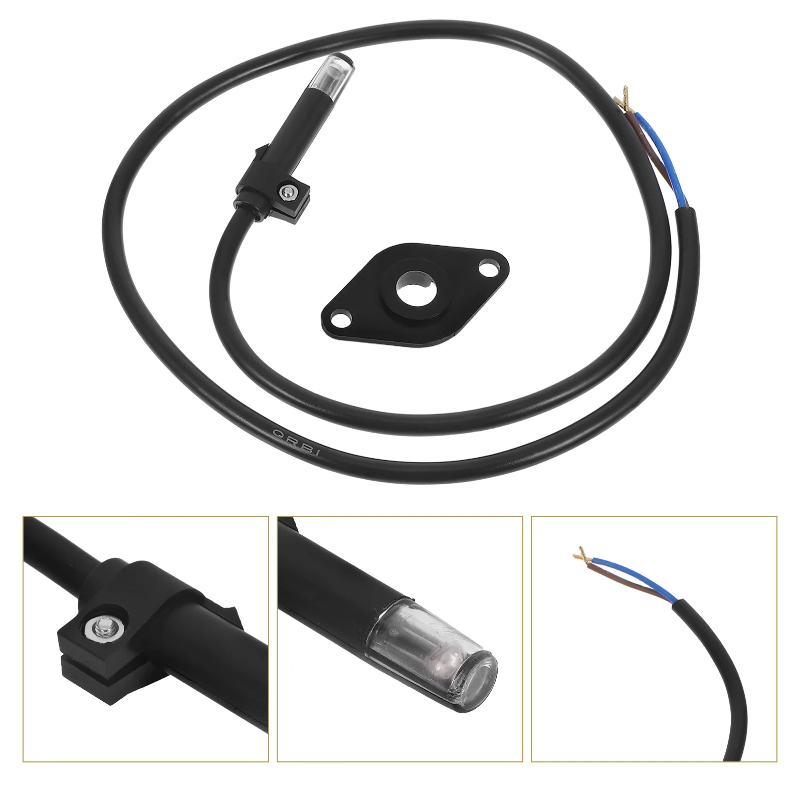 

Flame Module for Boiler Burner QRB1 Plastic Bubble Flange Precision Detection Quick Response Construction Easy