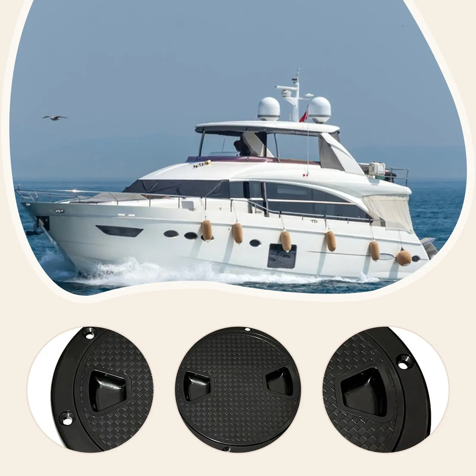 Inspectieluik Inspectiedekplaatluik voor buitenfaciliteiten RV