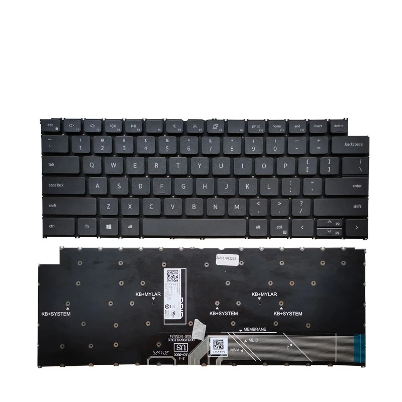 

New US/RU Russian Keyboard For Dell Latitude 3320 3330 E3420 3420 2-in-1 3420 3430 P144G Vostro14Pro 7620 14 5410 7415