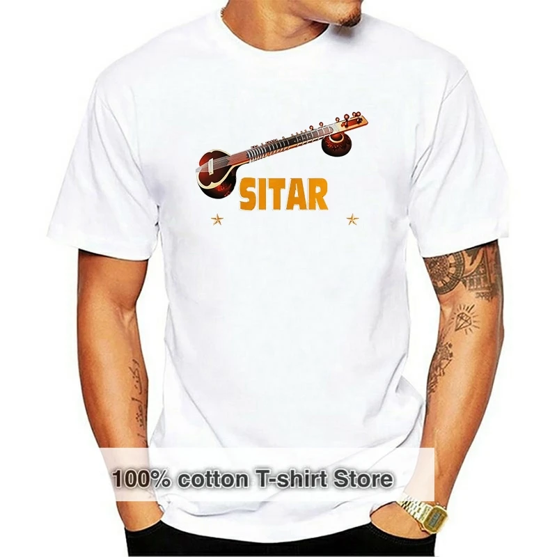 Funny Men t shirt Women novelty tshirt All I Need Is This Sitar TShirt Music Lover TShirt cool T-Shirt