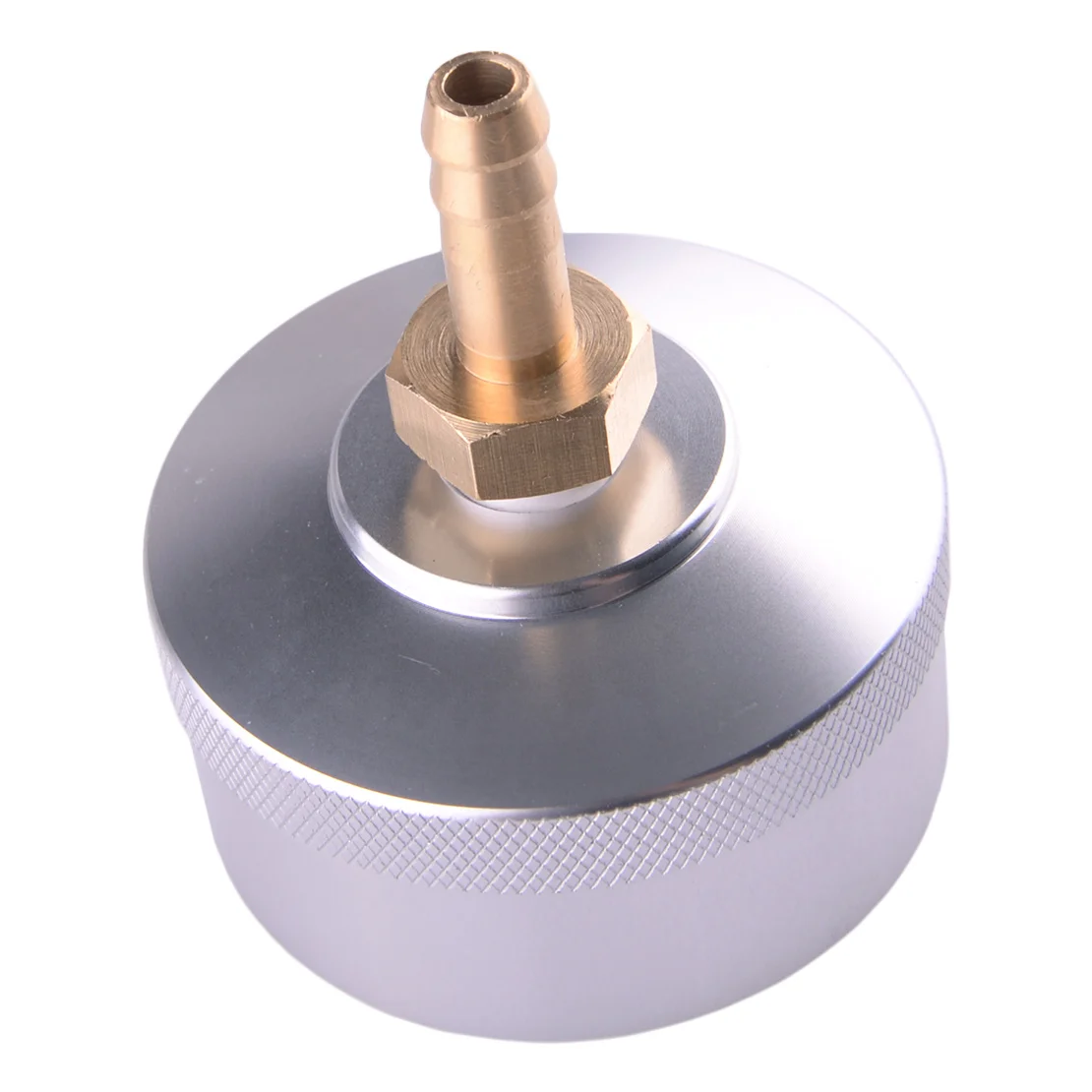 Новая крышка для топливного бака с расширенным ходом и разъемом для шланга, подходит для генератора Honda EU2000i EU20i EU1000i EU10i 1/4 дюйма NPT, серебристая