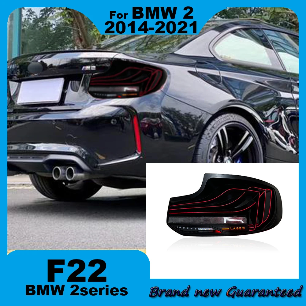 New styleFor Taillight BMW 2 series F22 218 220 M2 2014 -2021 CSL LED Assembly Dynamic Turn Signals Brake light  Accessories