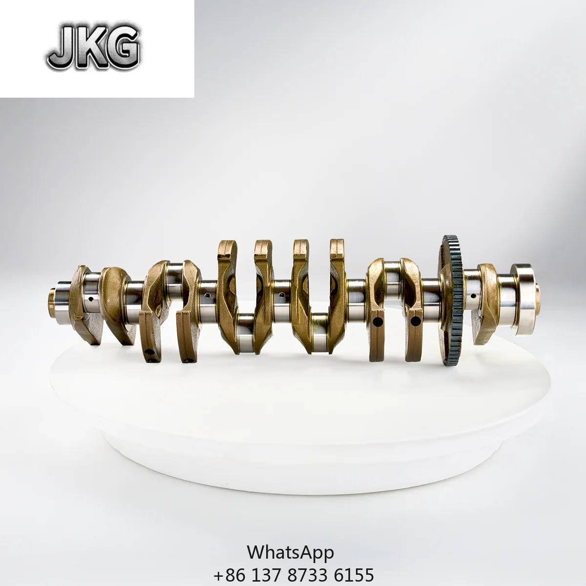 

New JKG 2.5L N52B25 Crankshaft With Gear 11210402531 For BMW E90 323i E60 523i E85 Z4 Engine Parts JKG Petrol