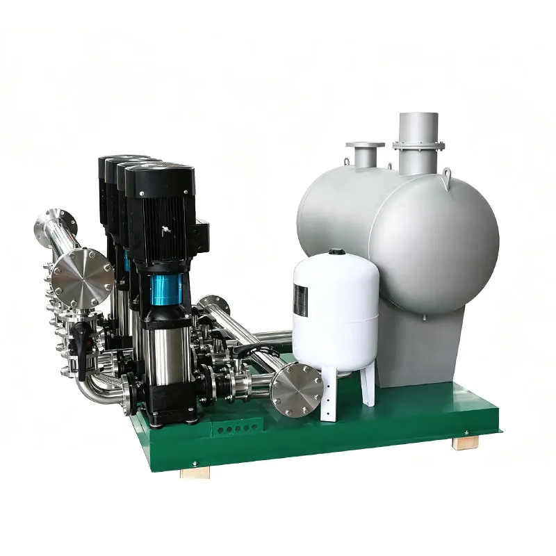 Customized 5-500 M3/H Booster Water Supply System Multi-Stage Pump 20-200m Head For Building Industrial Use