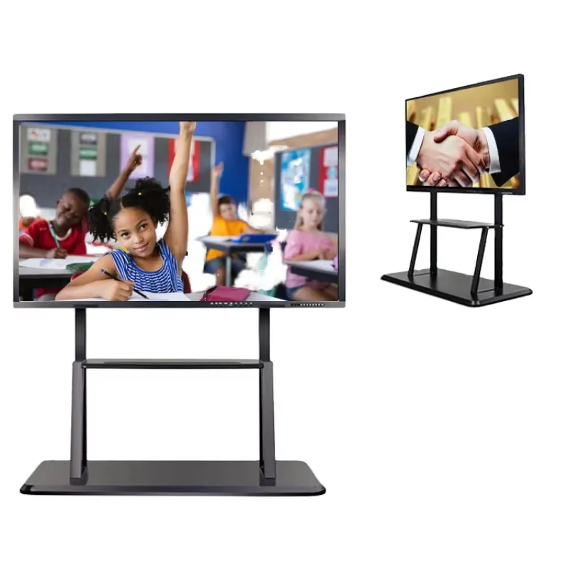 customize Pen Finger Touch Interactive 4K LCD Digital Smart Board School Teaching Flat Panel Interactive Boards