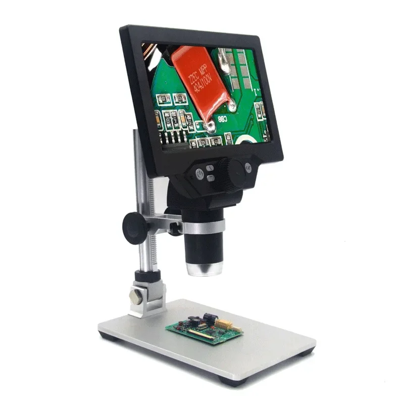 

G1200 Digita Microscope 12MP 1-1200X Microscope Digital Electronic Microscopio For Soldering Continuous Amplification Magnifier