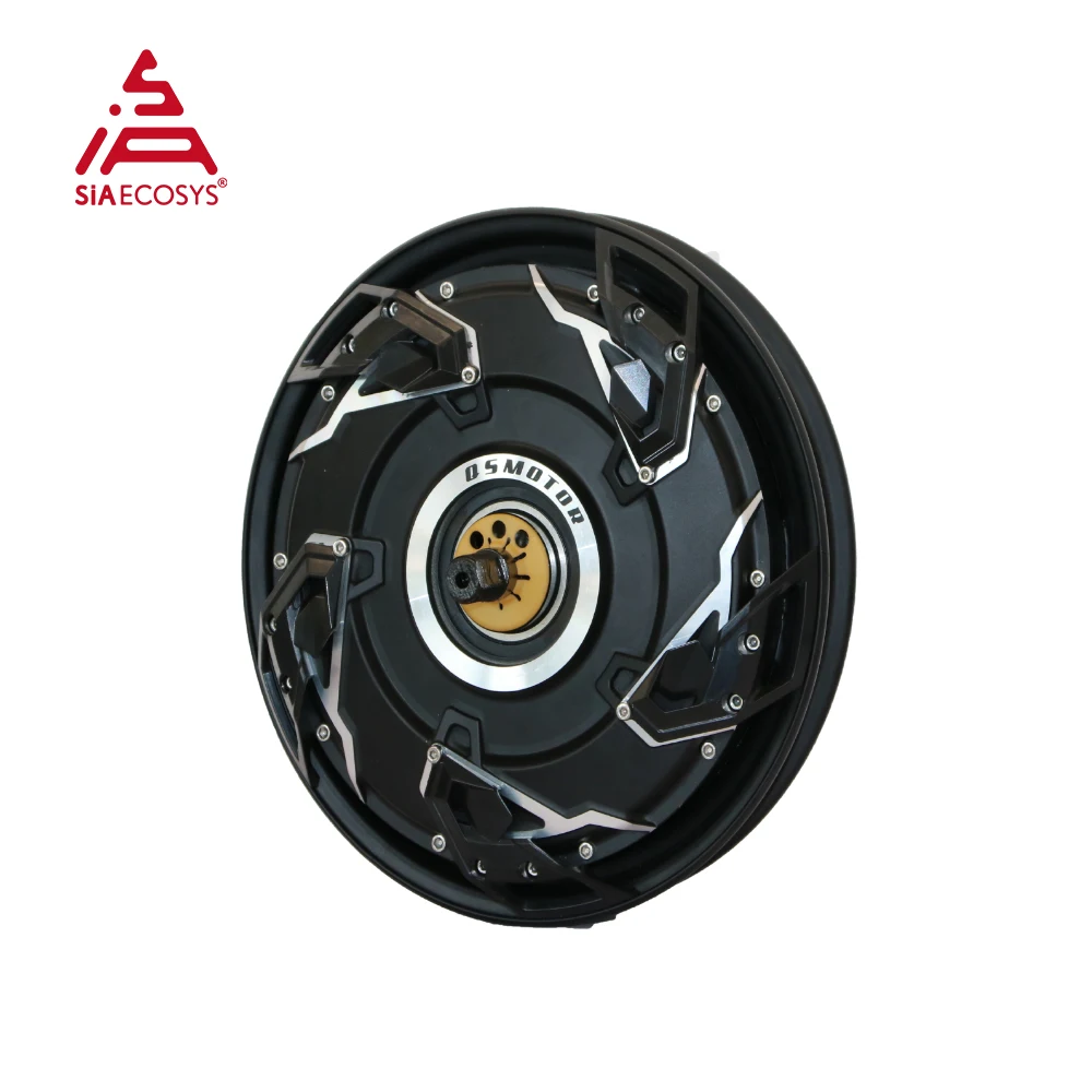 QS  10inch 13000W 70H V5 Electric Motorcycle Racing Wheel Hub Motor 72V-120V 150KPH