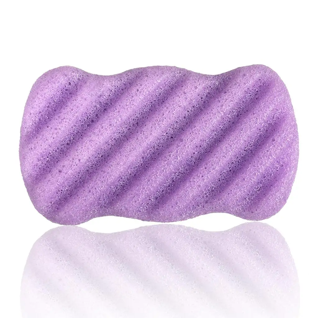 Natural Konjac Soft Puff Face Body Wash Cleaning Sponge - 4.1x2.0 inch