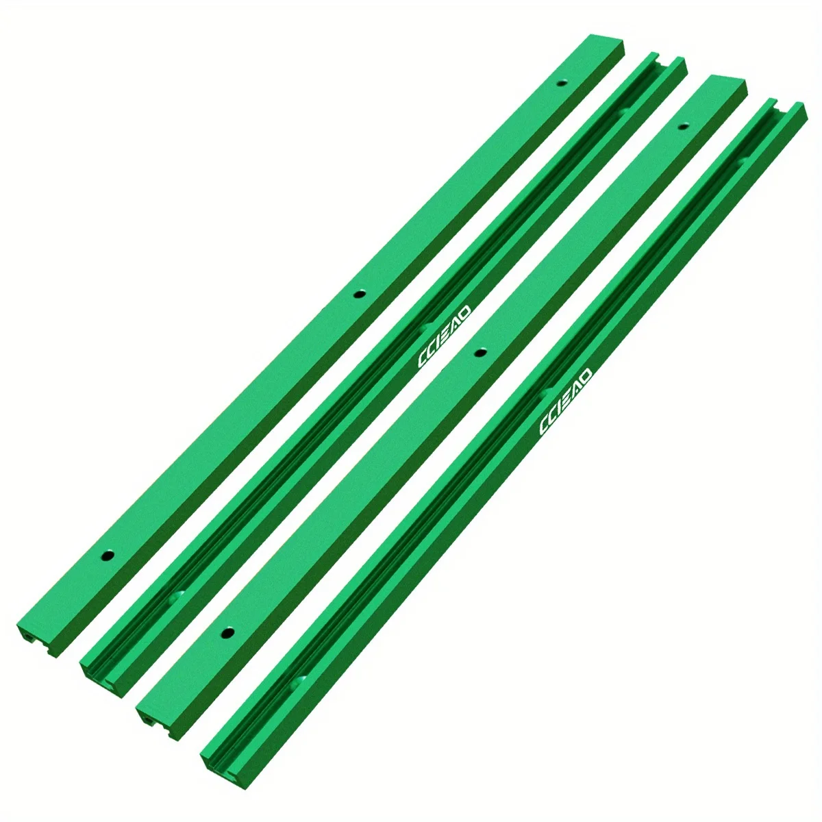 Aluminiumlegierung 2/4 Stück T-Schiene für Holzbearbeitung, T-Nut-Gleitschiene, 19x9,5mm T-Schiene, Vorrichtung für Werkbank, Frästisch, Werkzeug – Detail 12