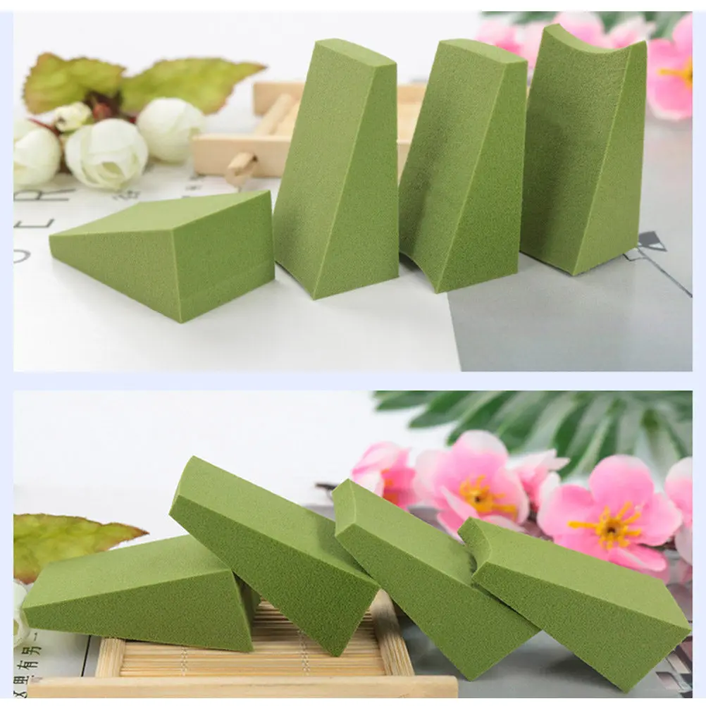 24Pcs Makeup Cotton Powder Puff Hydrophilic Non-Latex Wedge Sponge Dry Wet Face Makeup Sponge for Cream Liquid