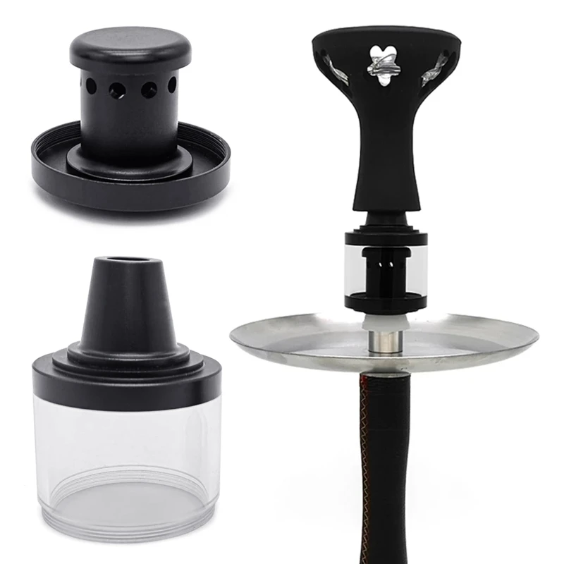 Transparent Visual Hookah Oil Catcher Large Capacity Aluminum Alloy Shisha Tobacco Syrup Collector Accessories Drop Shipping