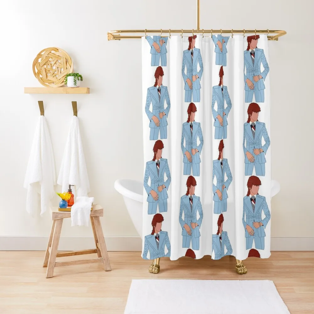 

Bowie Shower Curtain Modern Accessory Bathrooms Shower Sets For Bathroom Curtain