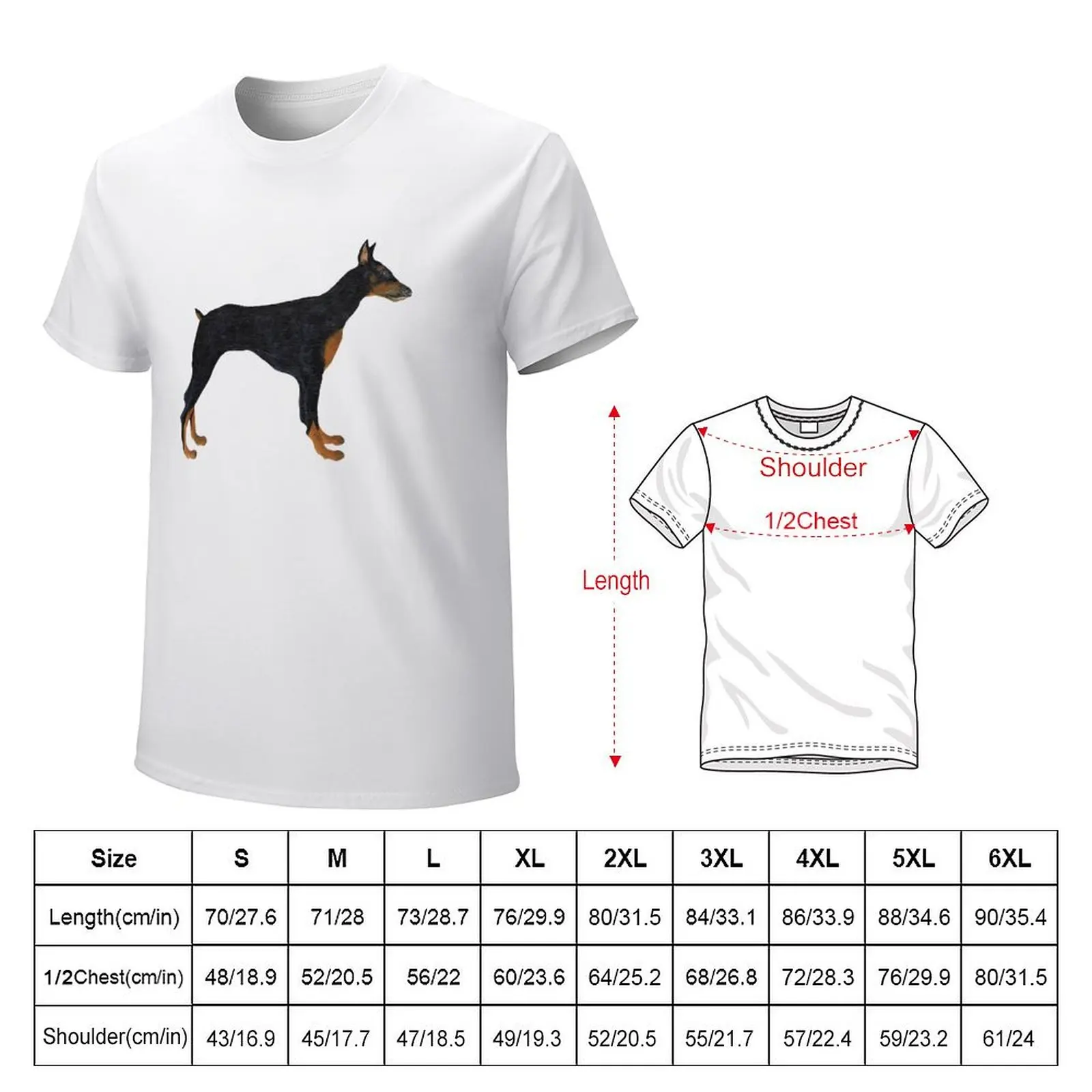 Doberman Domenique T-shirt shirts graphic tees boys whites clothes for men