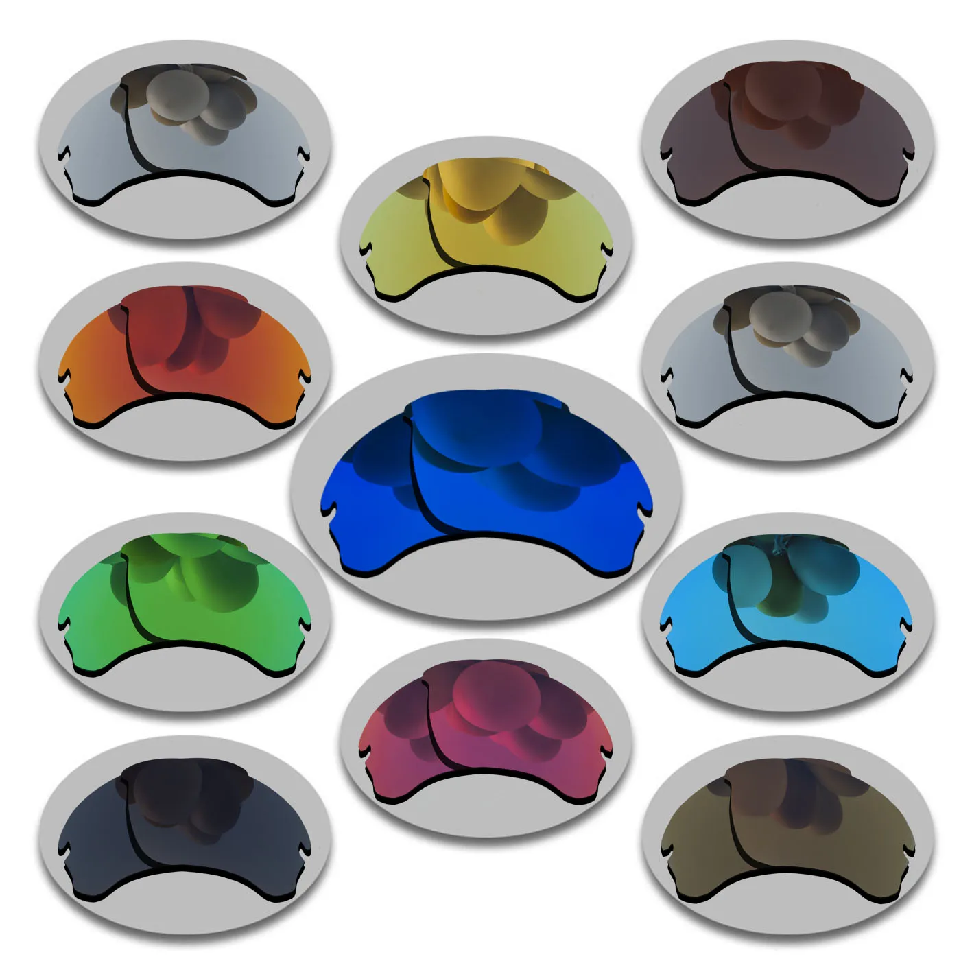 Polarized Sunglasses Replacement Lenses for-Oakley Si Speed Jacket OO9228 Frame -Many Varieties