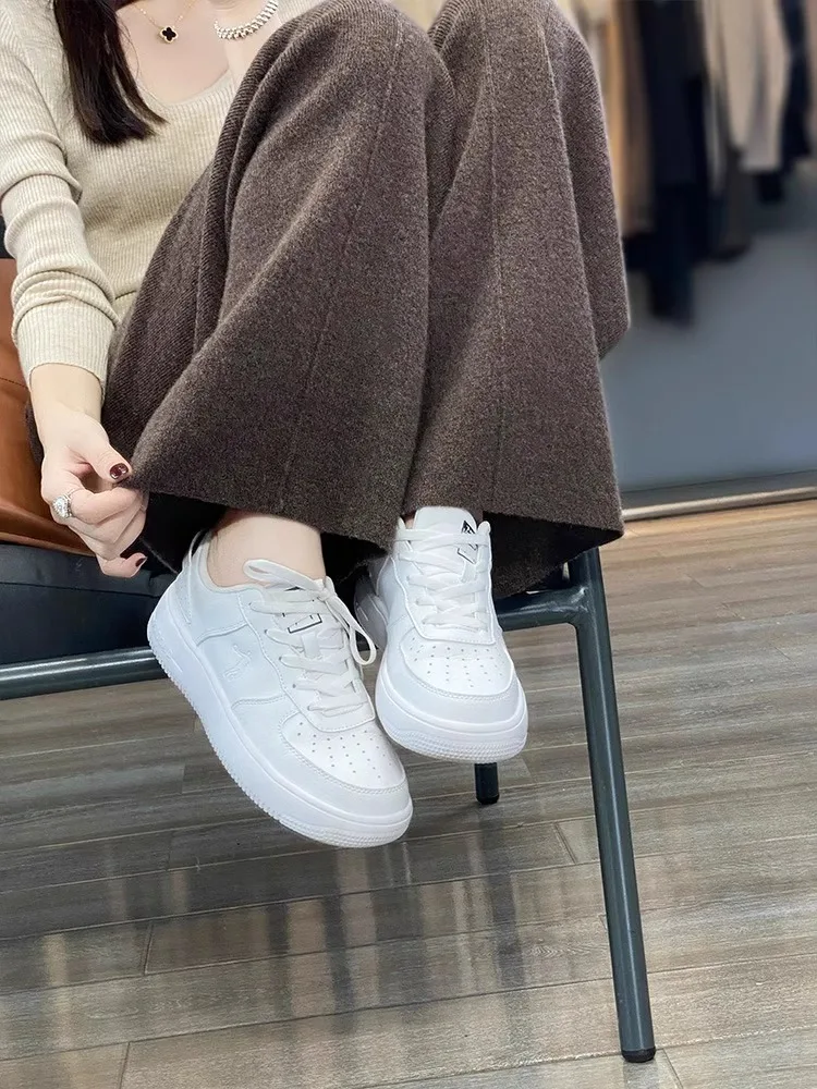 Korean Style Zipper  Neck Mid-Length Loose Sweater Dress Straight Thickened Wool Lazy Casual Dress for Women