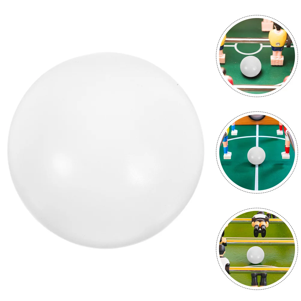 

15Pcs Mini Table Soccer Balls 32mm Smooth White Replacement Foosball Balls Desktop Football Game Accessories Tiny Soccer Ball