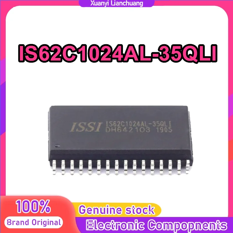 

5 шт. IS62C1024AL-35QLI IS62C1024AL SOP-32 IC чипсет новый на складе