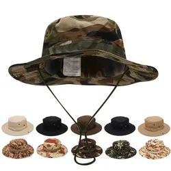 Chapeaux CamSolomon Bonnie pour hommes, chapeaux militaires, casquettes d'été ander, chasse, randonnée, extérieur, protection solaire Camo, DulArmy, E27