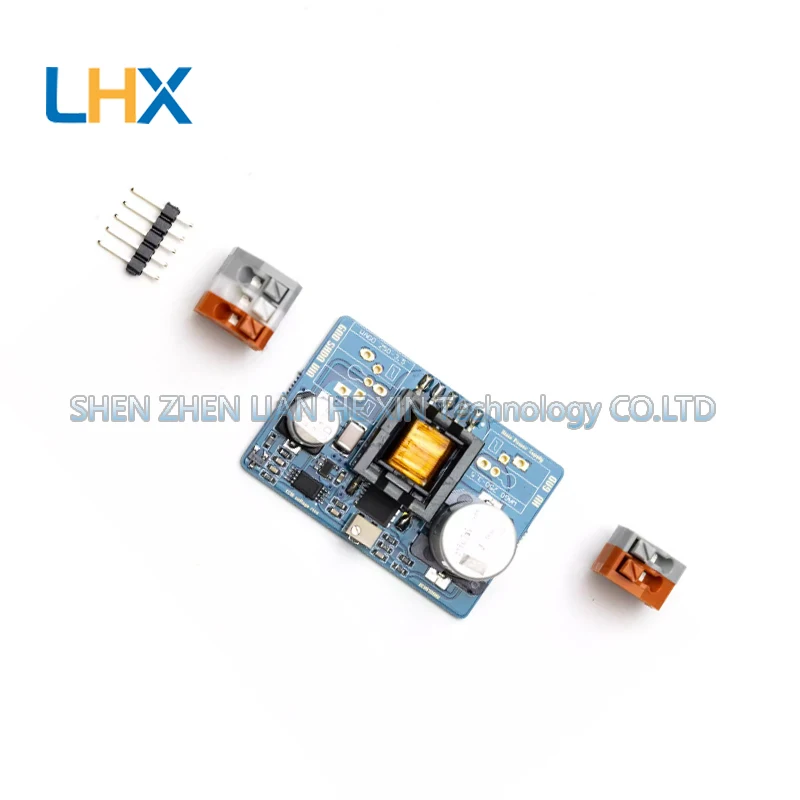NCH6300HV Glow tube Glow clock High voltage boost module Lithium battery or 5V USB input