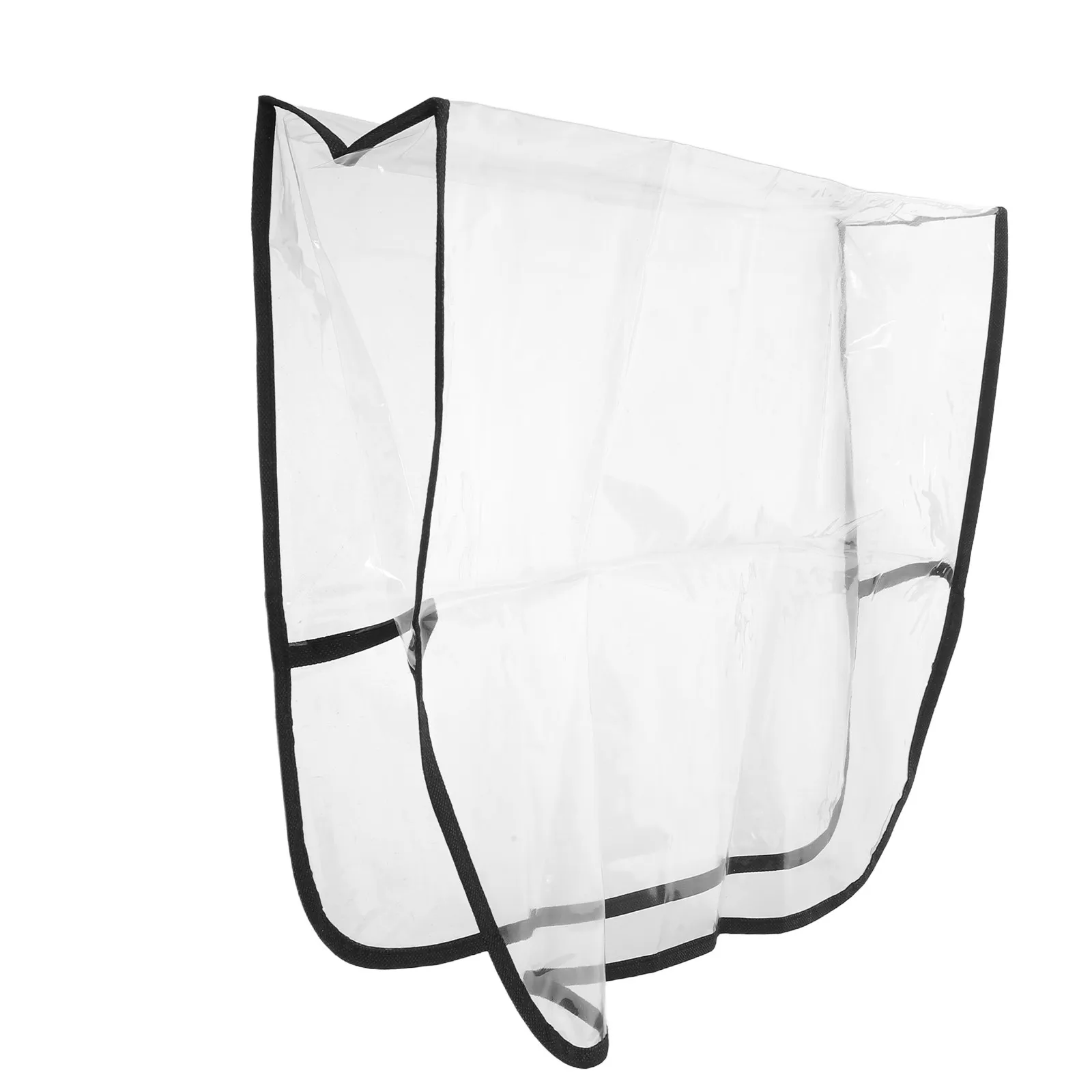 Transparent Salon Chair Back Cover 19x17 Inch Clear Plastic Protector for Hair Salon Barber Shop Beauty Chair Waterproof
